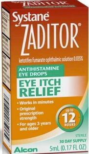 Zaditor Eye Itch Relief